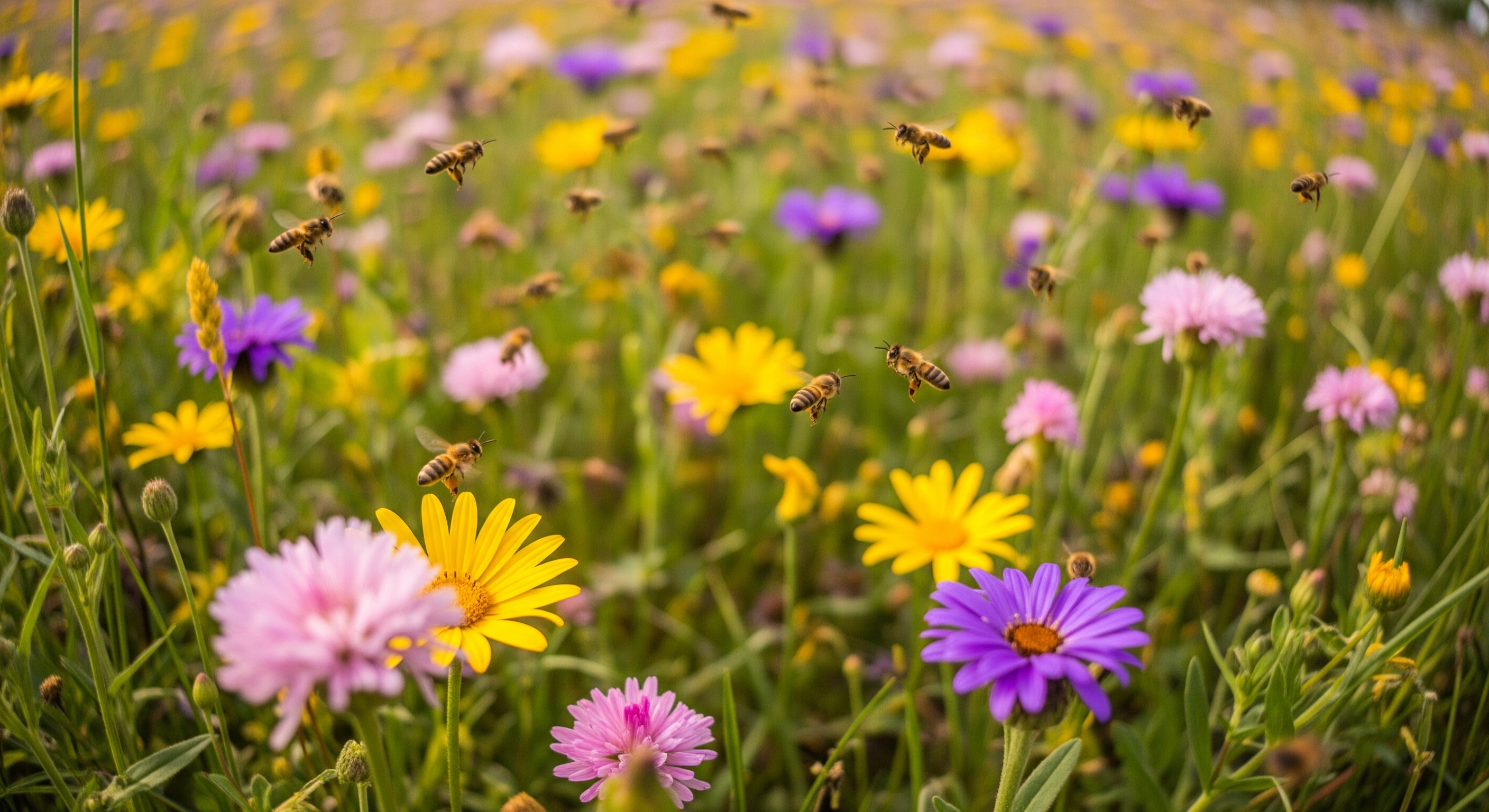 Biene auf Blume